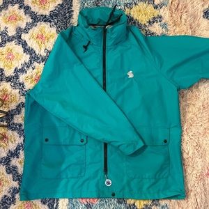Squirrel embellished SPORTSMASTER windbreaker